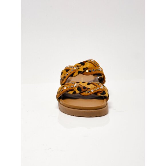 🆕 FREE PEOPLE Leo Sandal / Leopard - Picture 2 of 7